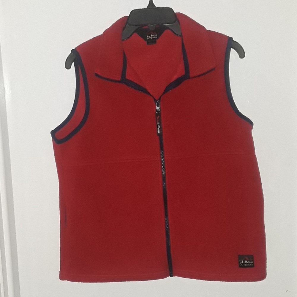 Women L.L.Bean Fleece Hoodie SZ Med